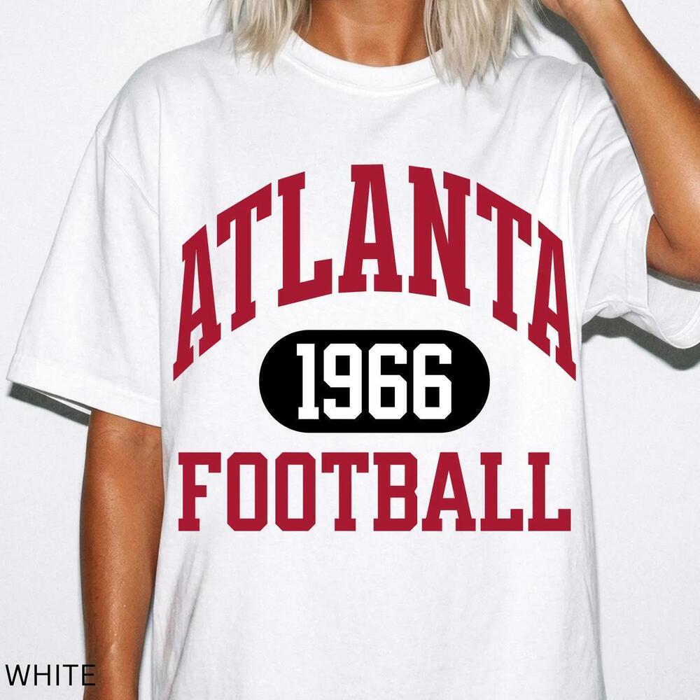 Retro 90_S Atlanta Football T Shirt, Style Atl Football Game Day Graphic Tee